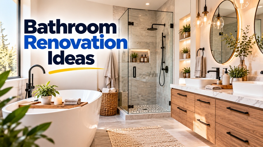 Bathroom Renovation Ideas That Feel Fresh Without Going Overboard